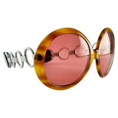 Serge Kirchhofer Vintage Rings Mod 461 Oversized Sunglasses Austria
