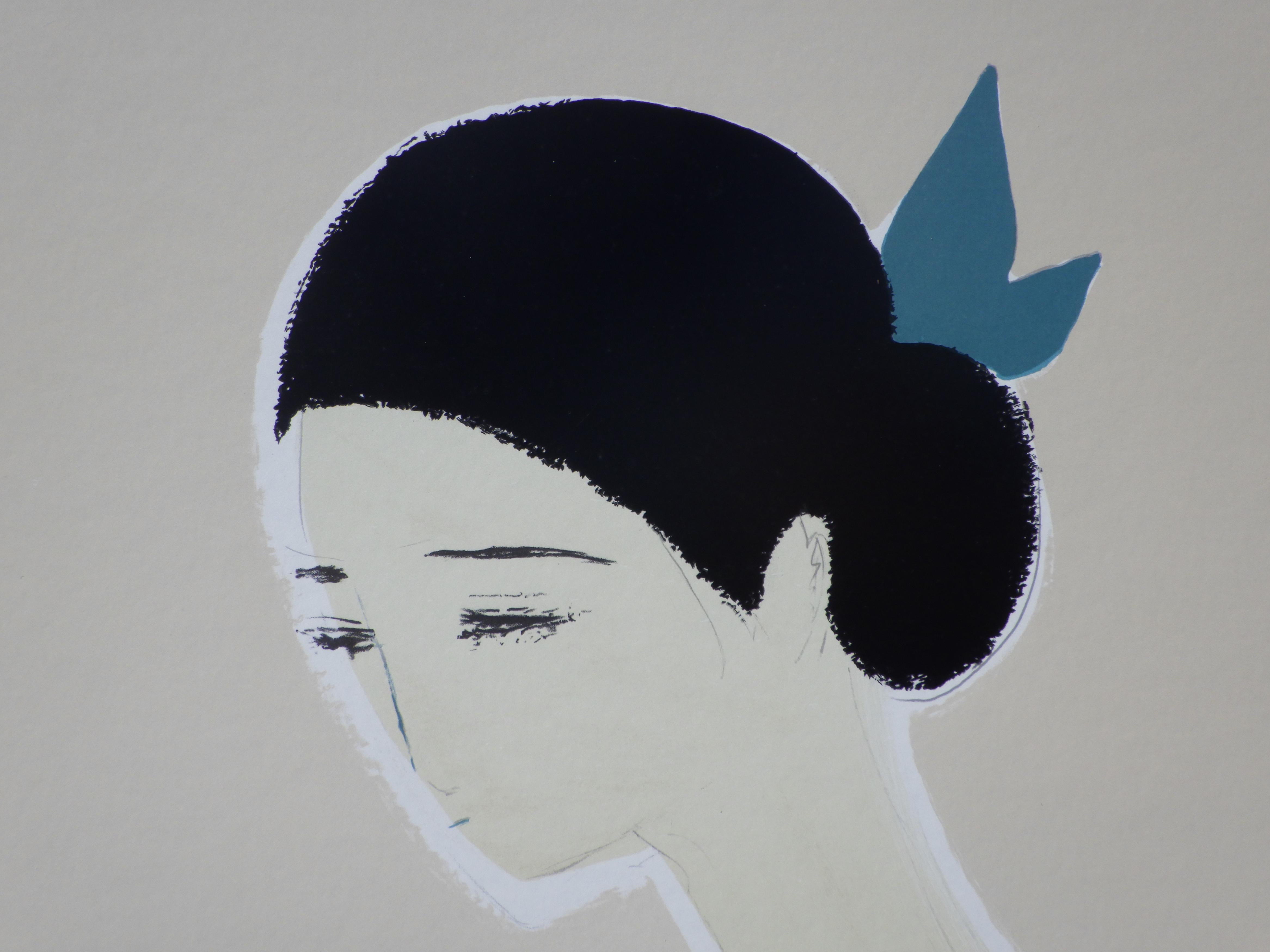 FLOWERS - The White Bouquet - Original Lithograph, HANDSIGNED & Ltd /600 For Sale 4