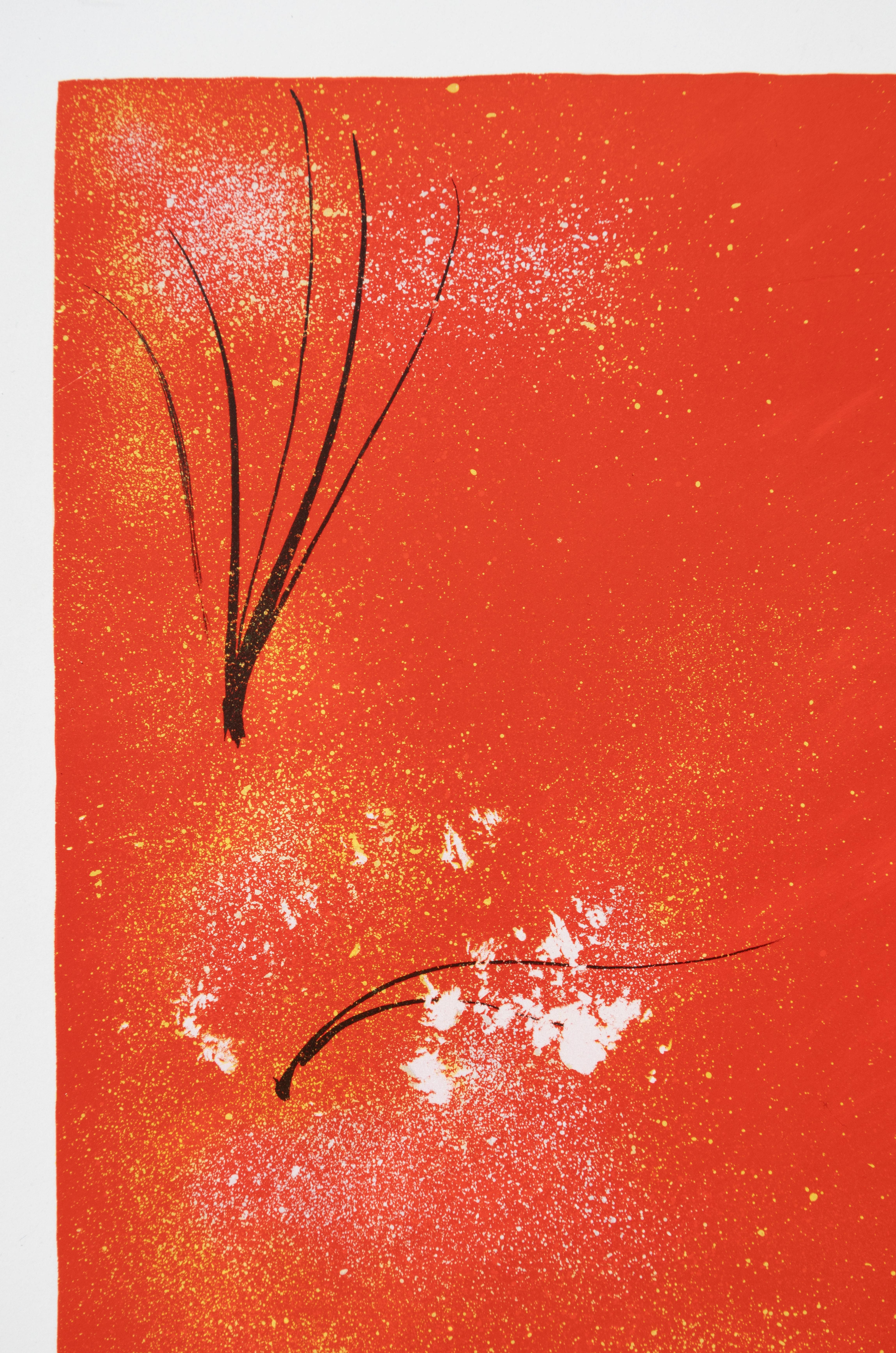 Horses : Riders and Blood Forest - Original Lithograph, HANDSIGNED & Ltd /600 For Sale 5