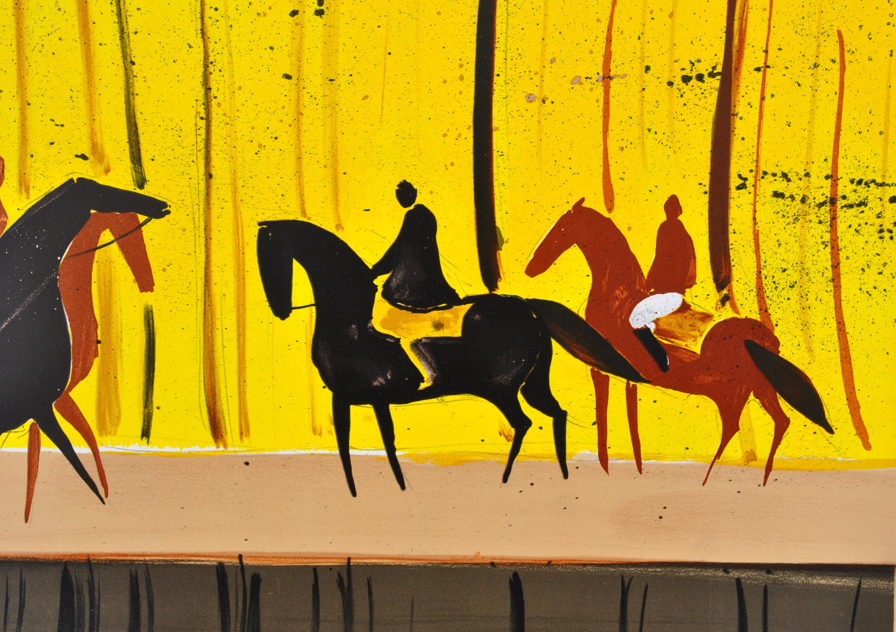 Serge LASSUS (1933-)
Caballos : Jinetes en otoño, 1983

Litografía original
Firmado a lápiz
Numerado / 600 (el número que puedes ver puede ser diferente)
Sobre papel estucado 56 x 76 cm (c. 22 x 30 pulg.)

Excelente estado
