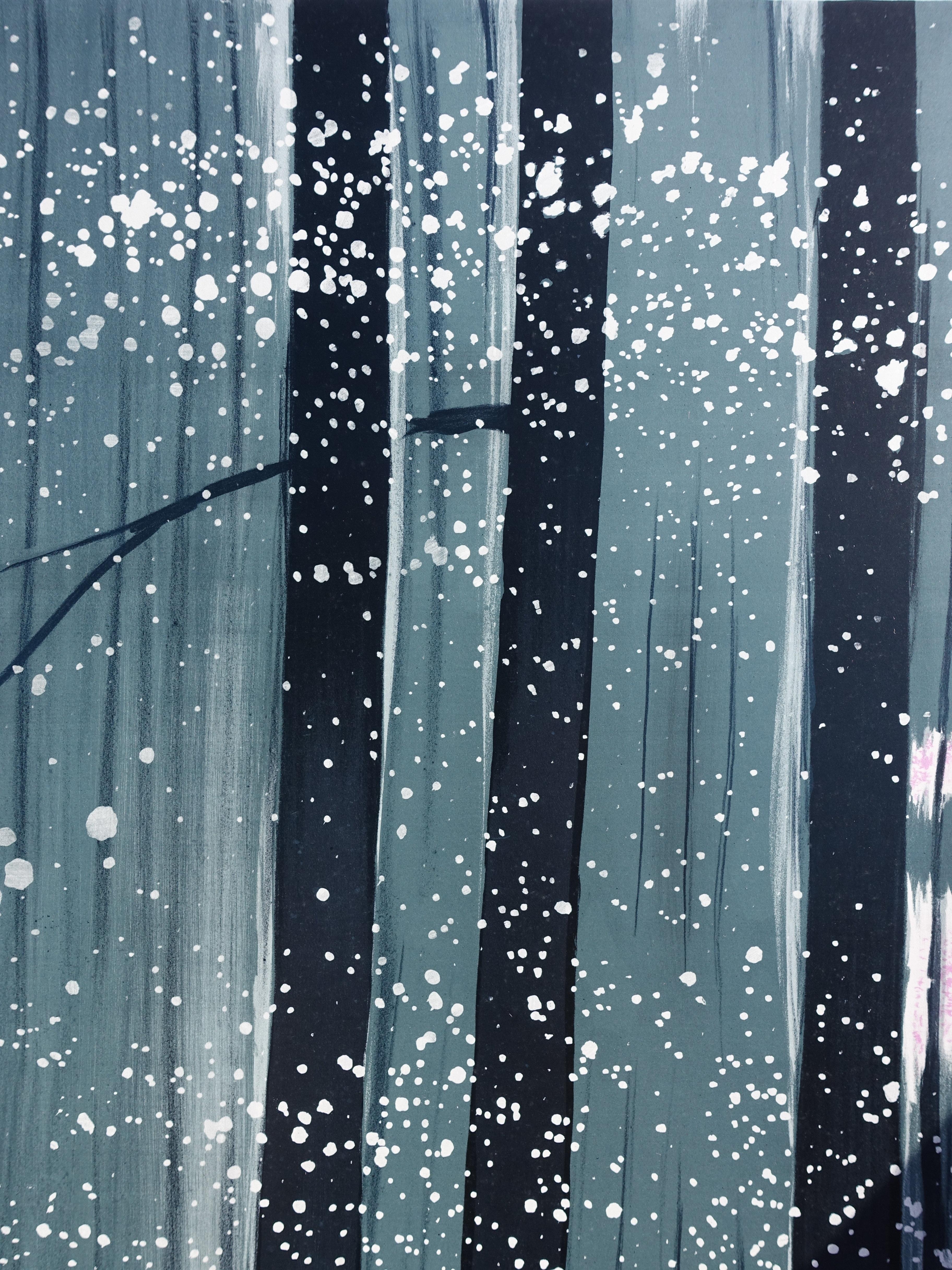 Horses : Winter Riders - Original Lithograph, HANDSIGNED & Ltd /600 For Sale 4