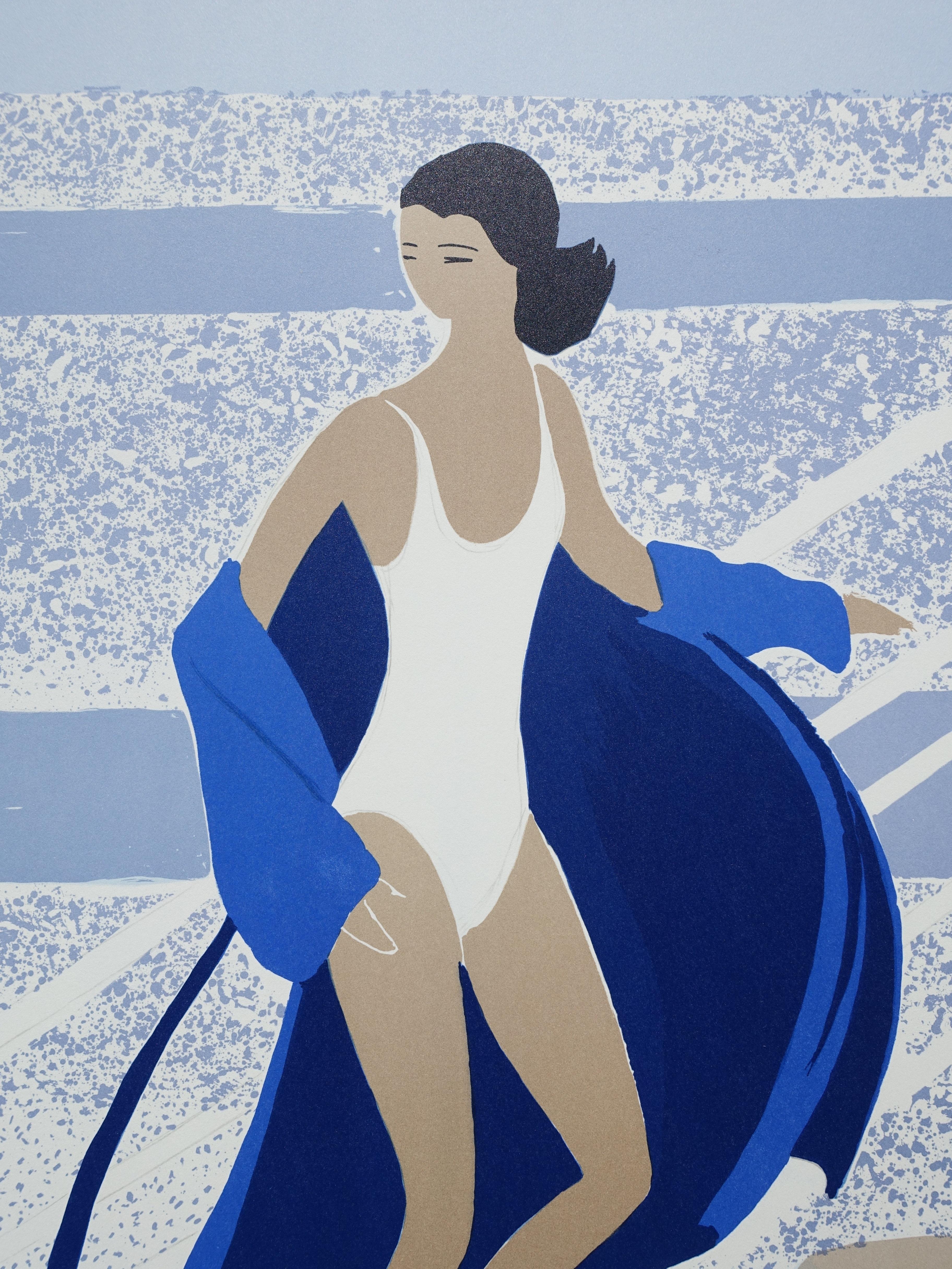Serge LASSUS (1933-)
Thalasso at Saint Malo, 1983

Original Lithograph
Handsigned in pencil
Numbered / 250 (the number you can see can be different)
On Vellum 76 x 56 cm (c. 30 x 22 in)

Excellent condition