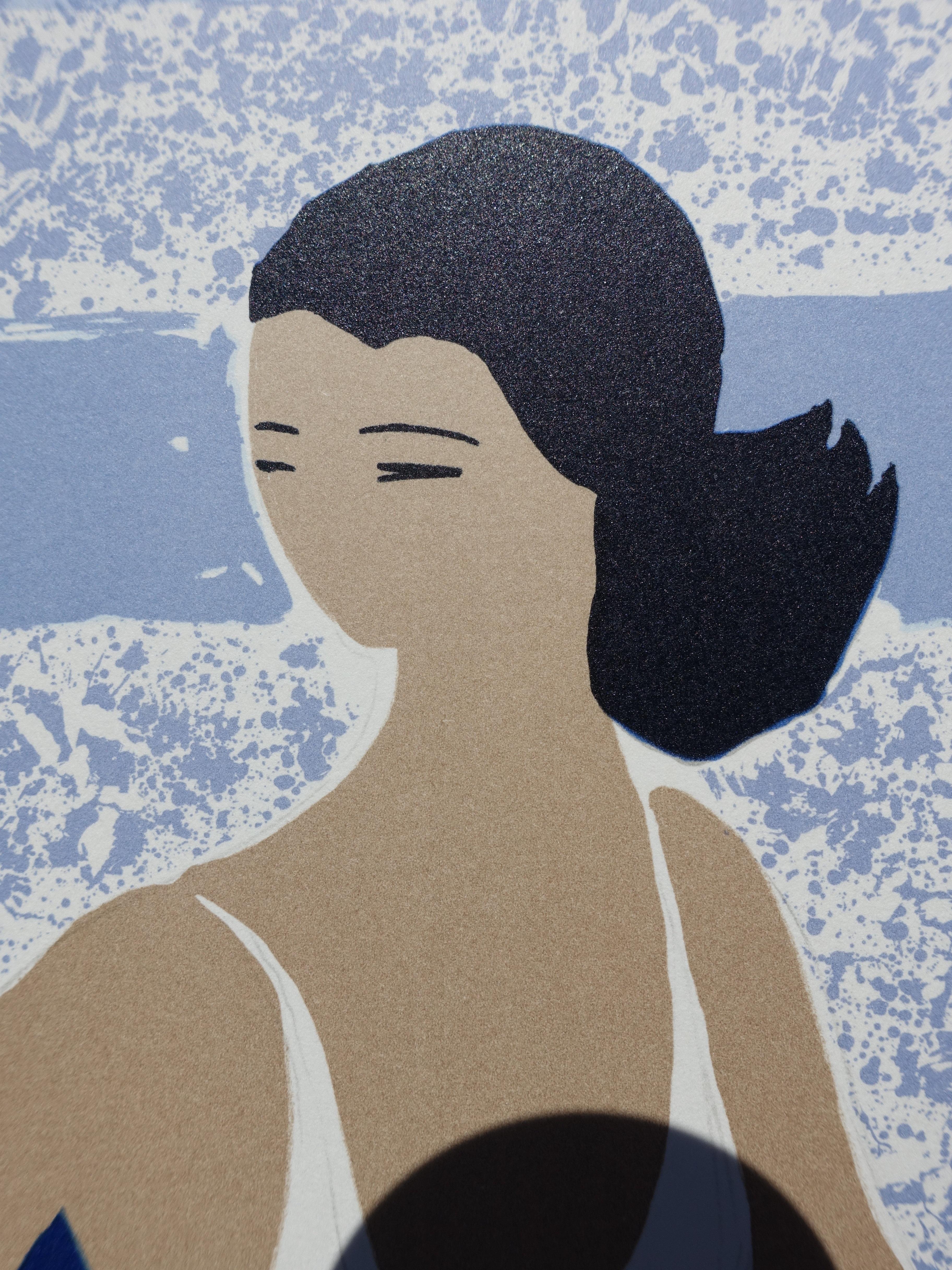 Thalasso at St Malo - Original Lithograph, HANDSIGNED & Ltd /250 For Sale 2