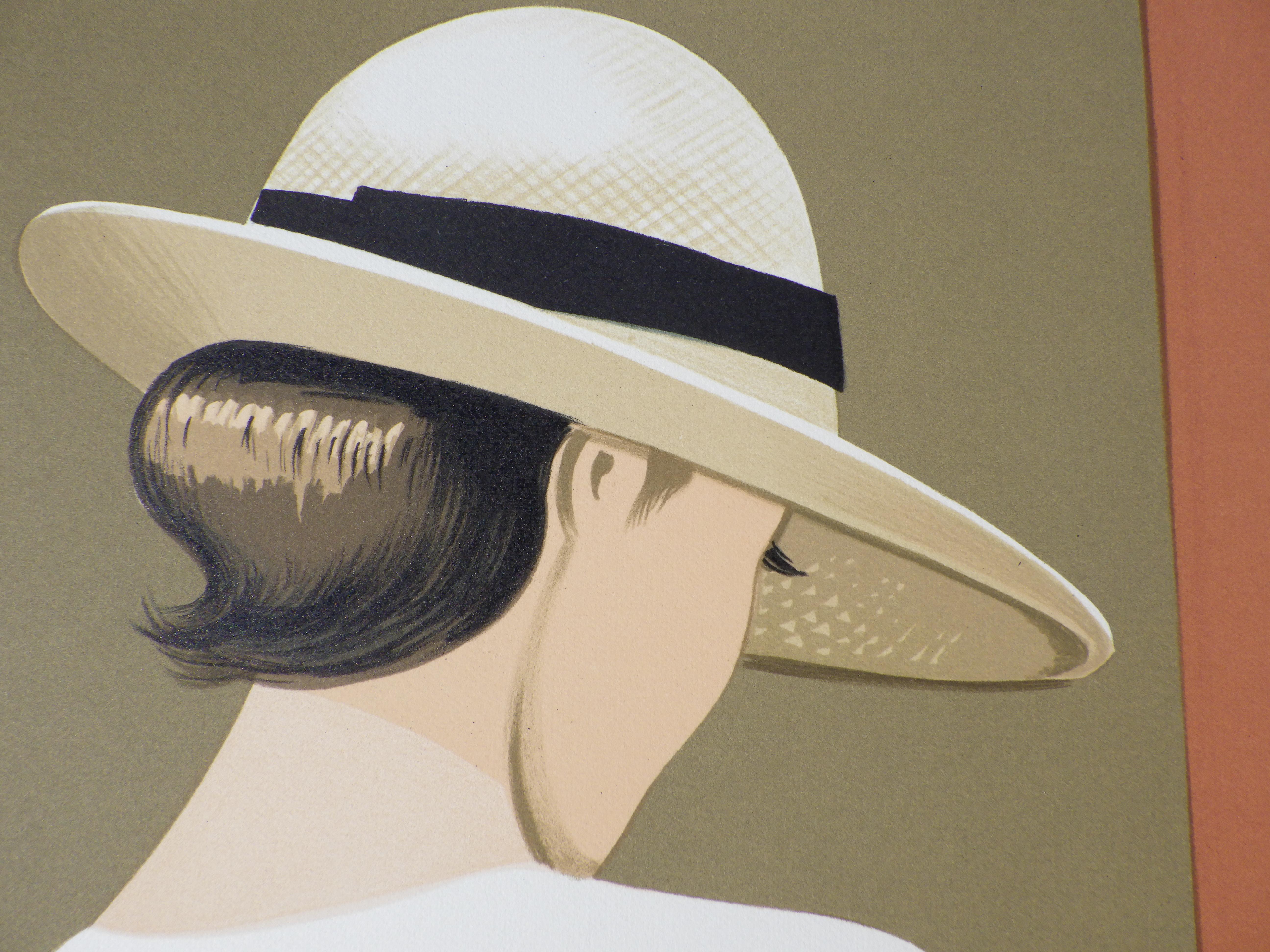 Venice : Beautiful Woman - Original Lithograph, HANDSIGNED & Ltd /250 For Sale 5