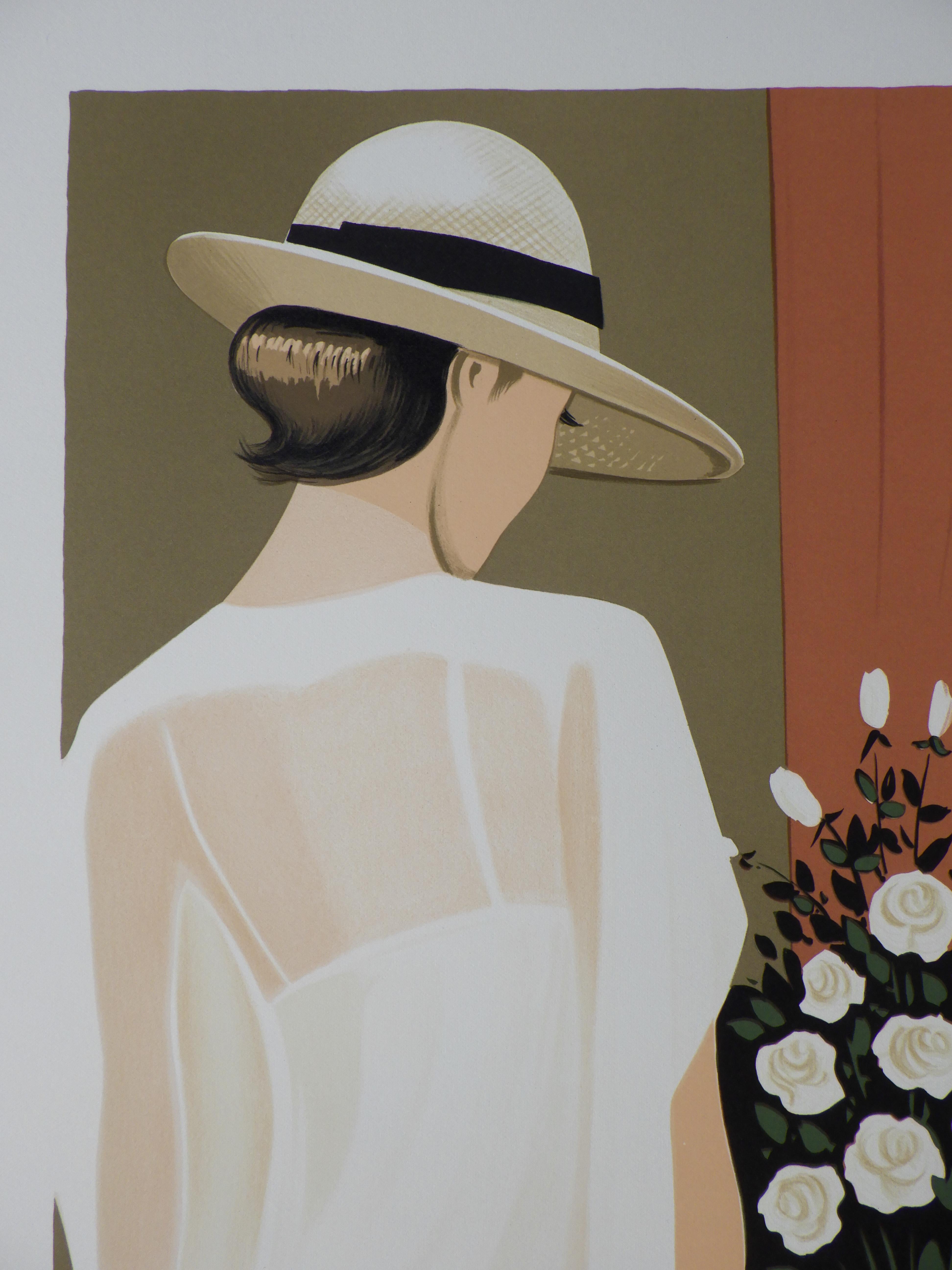 Venice : Beautiful Woman - Original Lithograph, HANDSIGNED & Ltd /250 For Sale 1