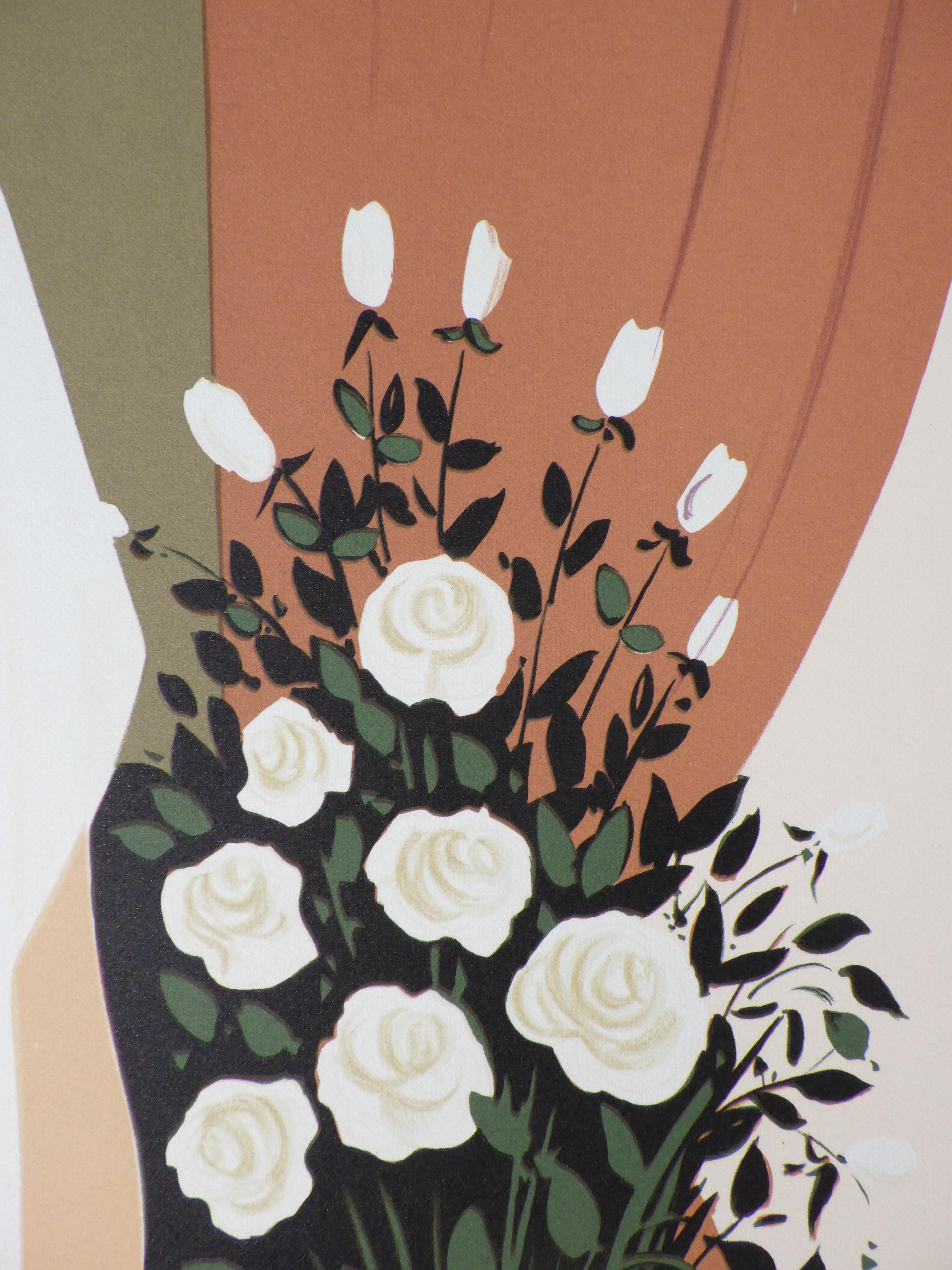 Venice : Beautiful Woman - Original Lithograph, HANDSIGNED & Ltd /250 For Sale 4