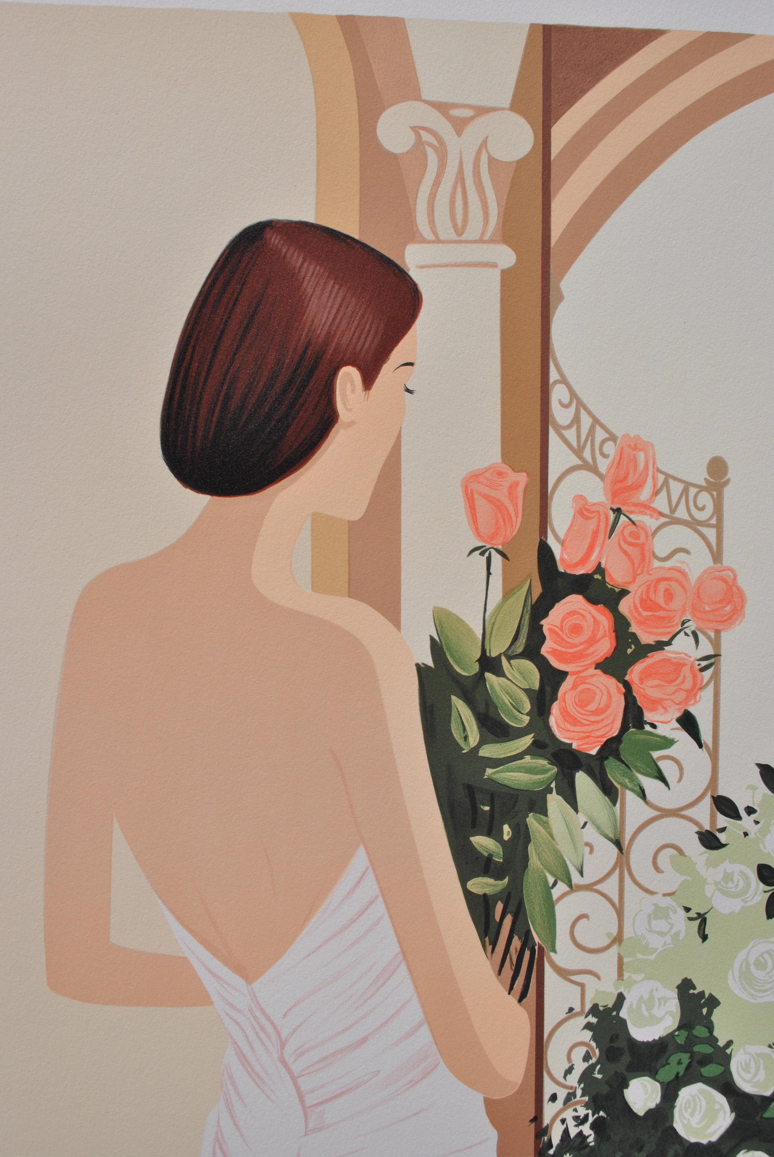 Serge VERGEZ (1933-)
Venise : Mariée avec son bouquet, 1982

Lithographie originale
Signé à la main au crayon
Numéroté / 250 (le numéro que vous pouvez voir peut être différent)
Sur Vellum 76 x 56 cm (c. 30 x 22 in)

Excellent état