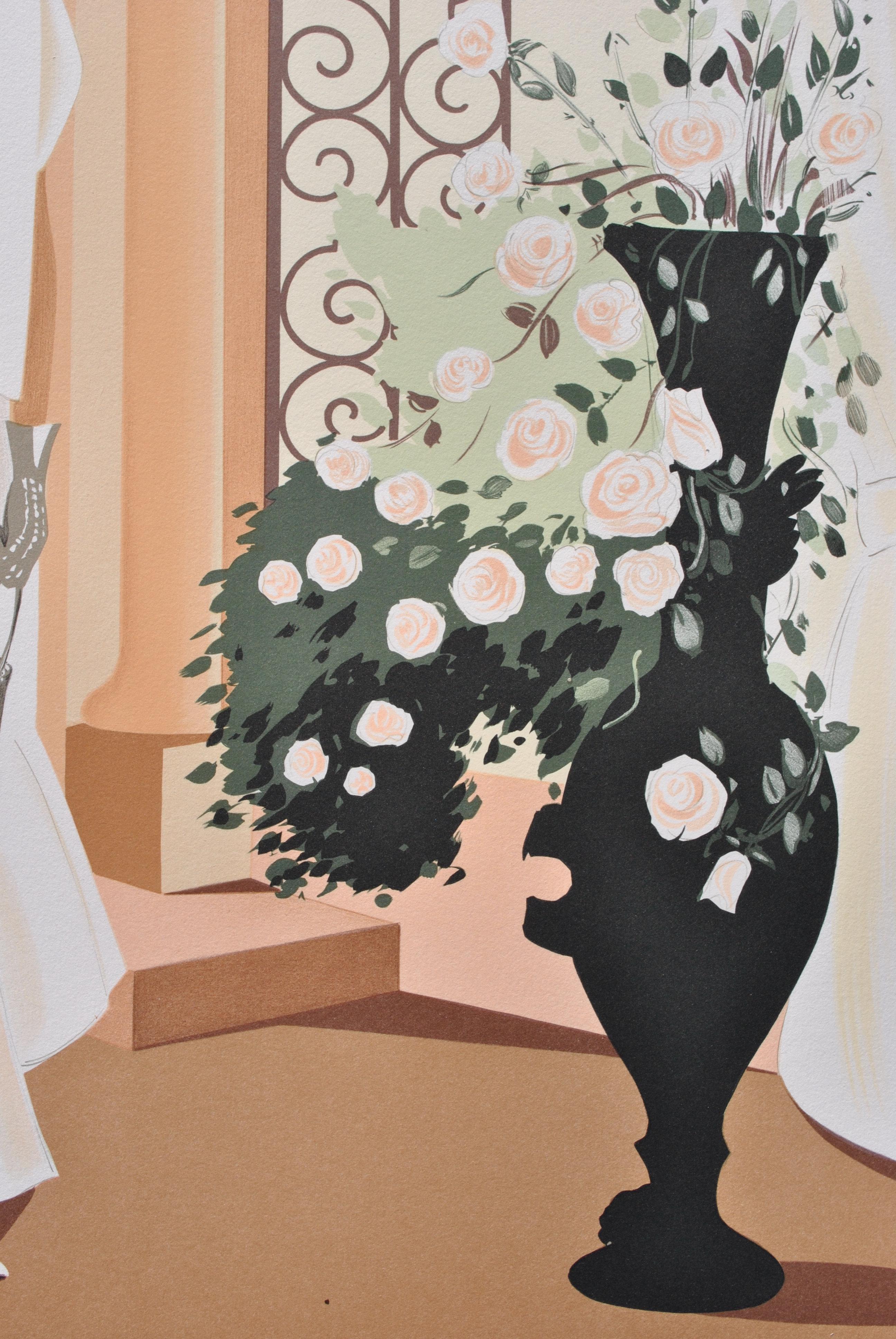 Serge VERGEZ (1933-)
Venice : The handbag, 1982

Original Lithograph
Handsigned in pencil
Numbered / 250 (the number you can see can be different)
On Vellum 76 x 56 cm (c. 30 x 22 in)

Excellent condition