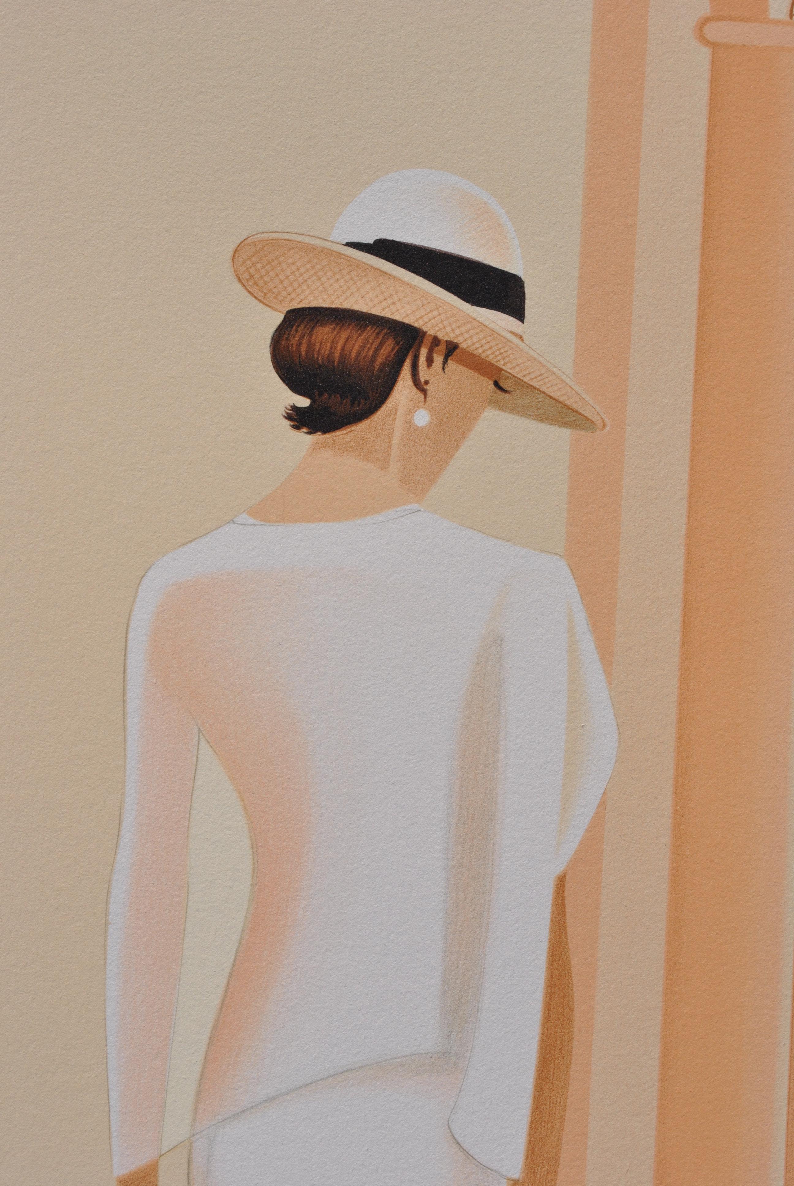 Venice : The handbag - Original Lithograph, HANDSIGNED & Ltd /250 For Sale 2