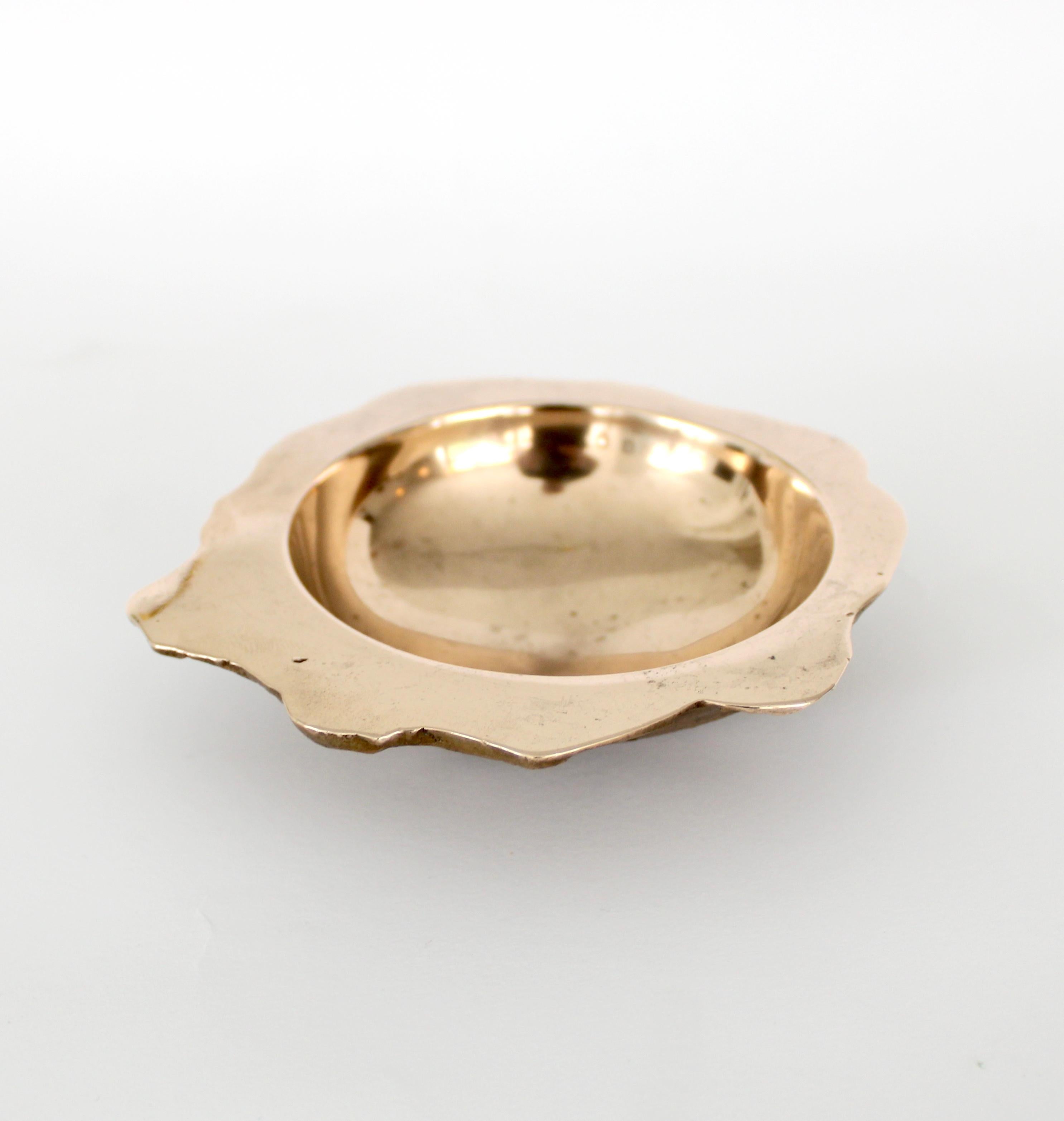 Serge Mansau for Monique Gerbert Art du Bronze Dish Vide Poche Mini Coupelle 1