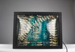 Serge Mansau, Freize-Frame Nummer 2 Lichtskulptur, Frankreich 2000er Jahre