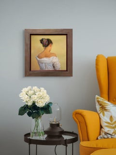 "Desert Break" (2025) Realistic Female Portrait, Oil Portrait Painting on Canvas