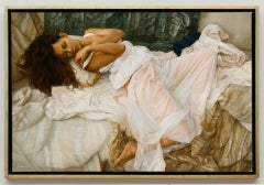 "Sleeping Beauty, " Oil Painting