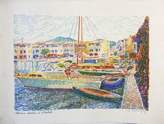 Vintage Serge MENDJISKY Défilé à Enghien Collection « Port Grimaud  »