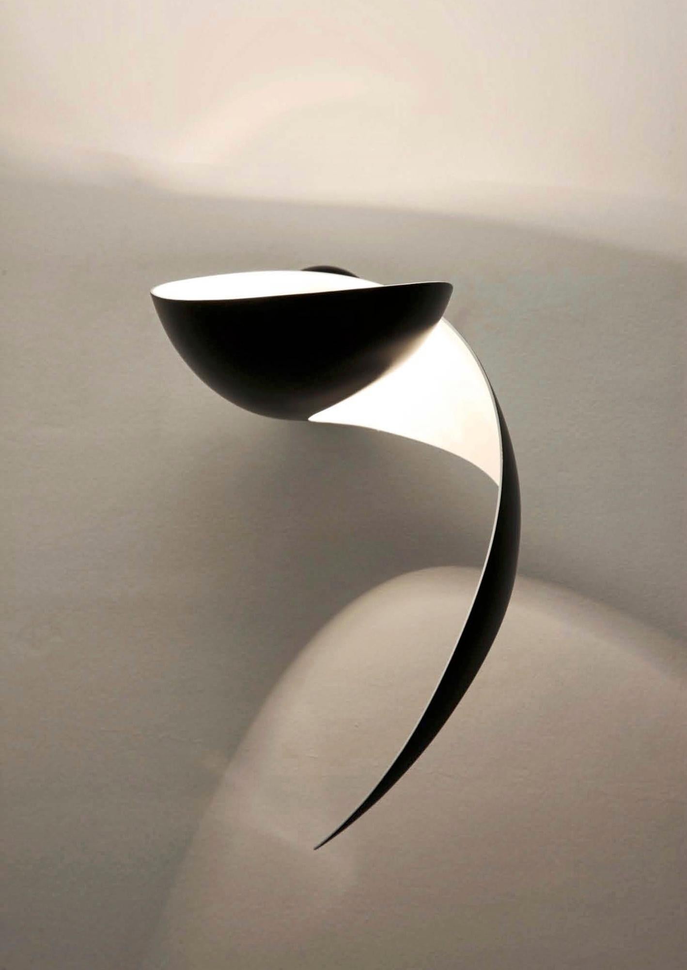 Serge Mouille - 3 Pairs of Flame Wall Sconces Specifically Created for Julia! For Sale 3
