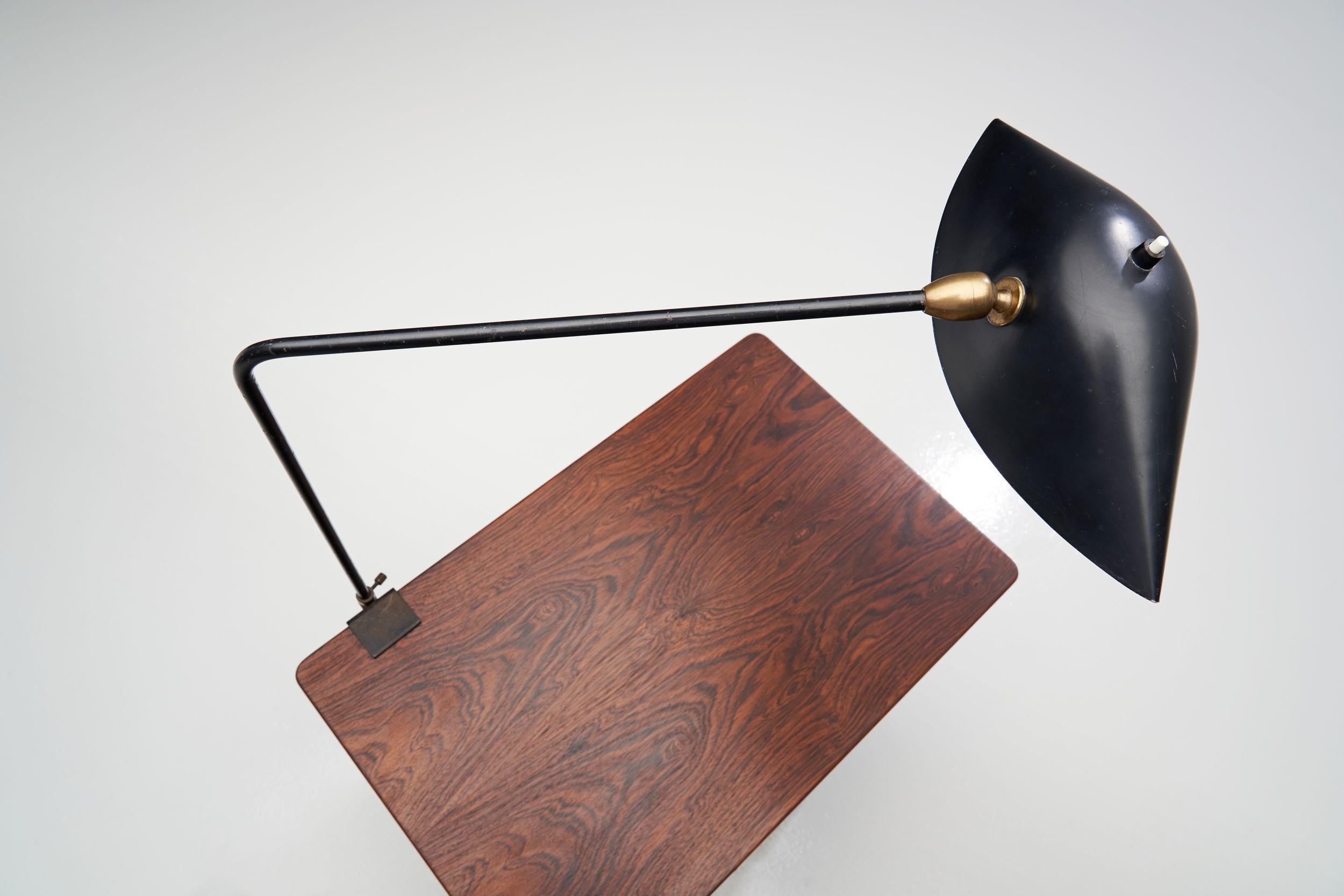 Serge Mouille 'Agrafée Simple' Desk Lamp, France, 1957 3