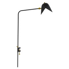 Serge Mouille 'Agrafée Simple' Task Lamp in Black
