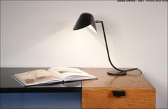 Serge Mouille - Antony Desk Lamp in Black