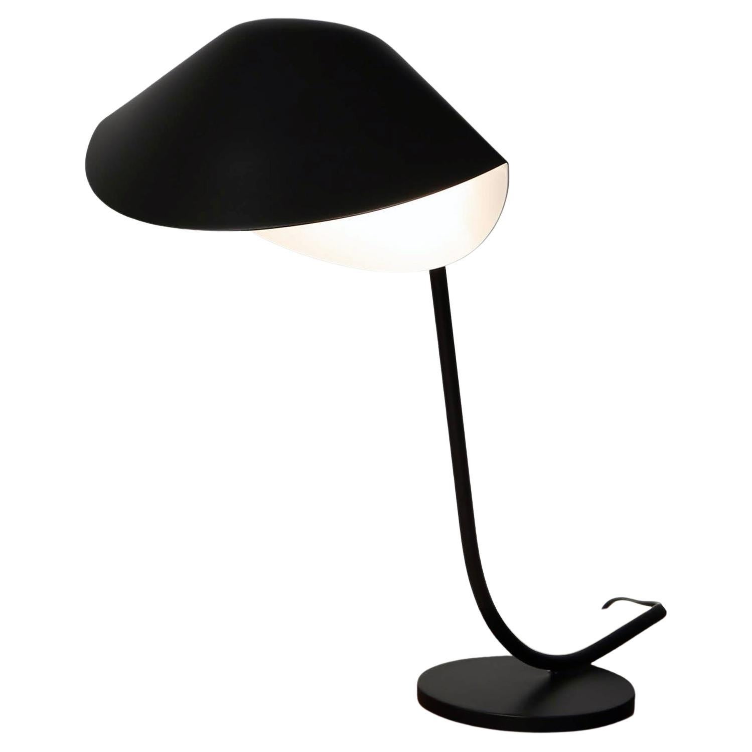 Serge Mouille - Antony Desk Lamp in Black or White Wired for US Market!! For Sale