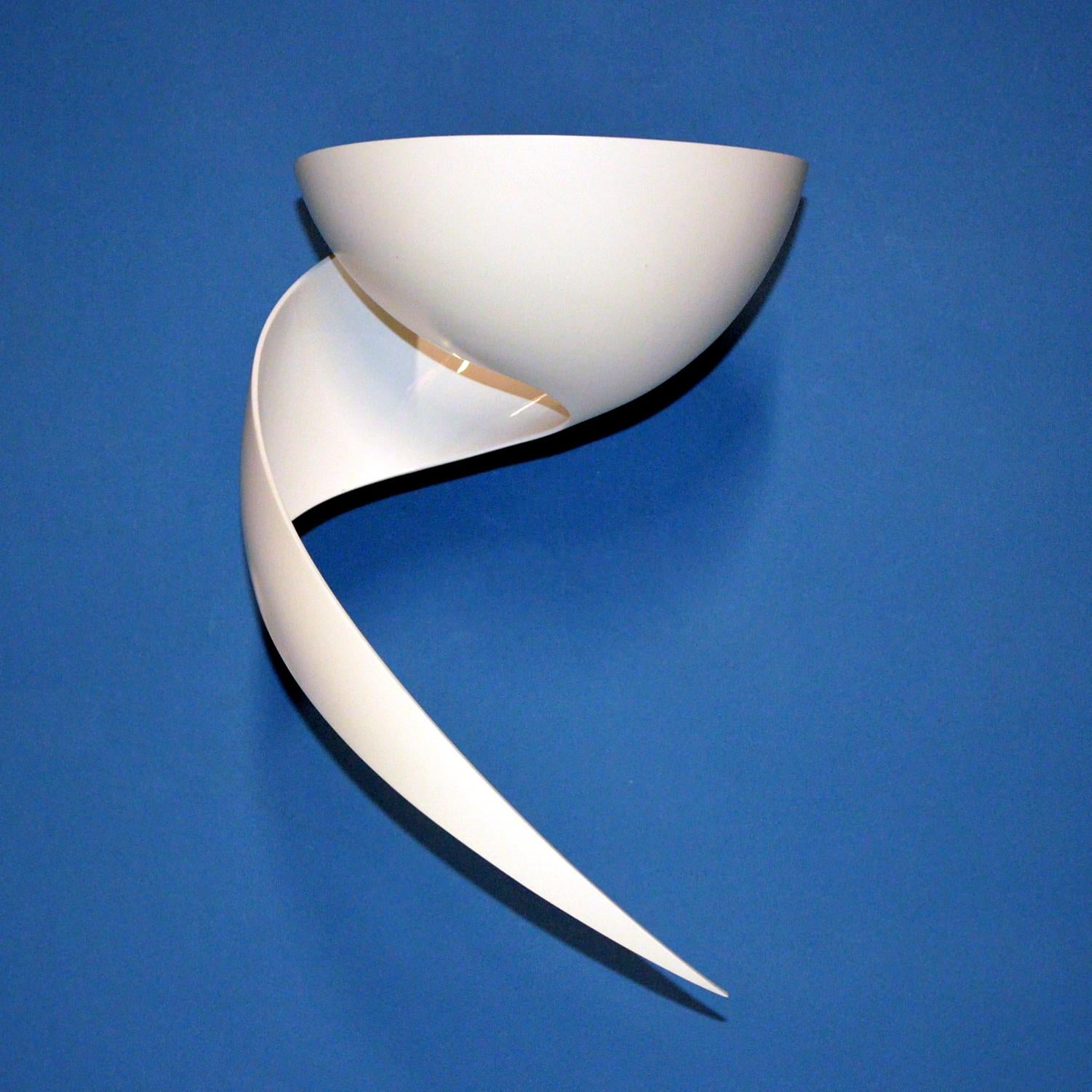 Contemporary Serge Mouille - Black Flame Wall Sconce Wired for US Market! For Sale