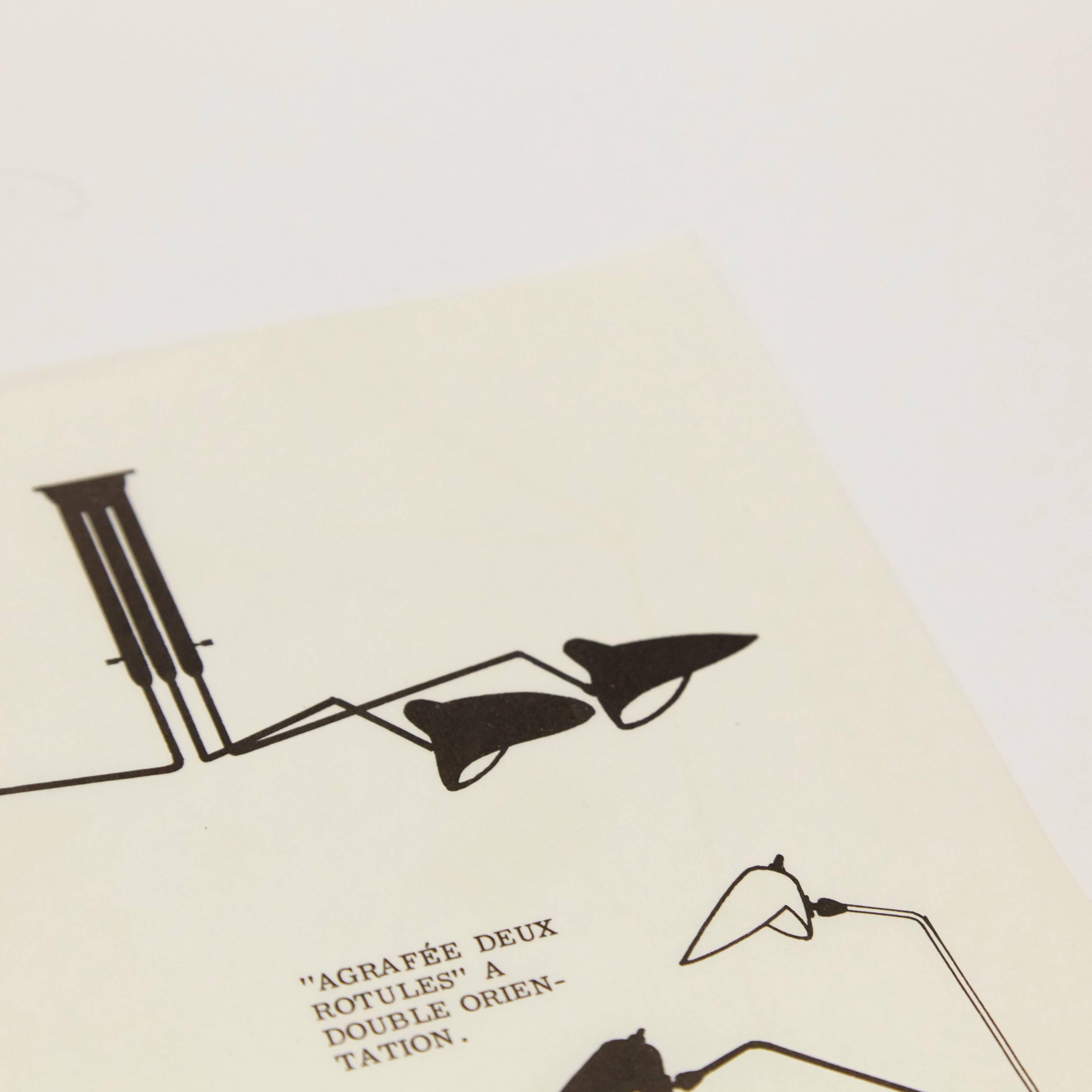 Milieu du XXe siècle Serge Mouille par Steph Simon Editions Livret imprimé