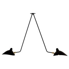 Serge Mouille ceiling pendant for Christian Dior Infirmary  Paris. Available now