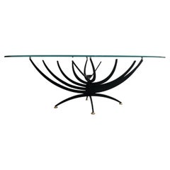 Serge Mouille - Tavolino con piano in vetro - DISPONIBILE SOLO IN USA CON NOI!