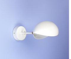 Serge Mouille - White Eye Sconce Wired for US Market!