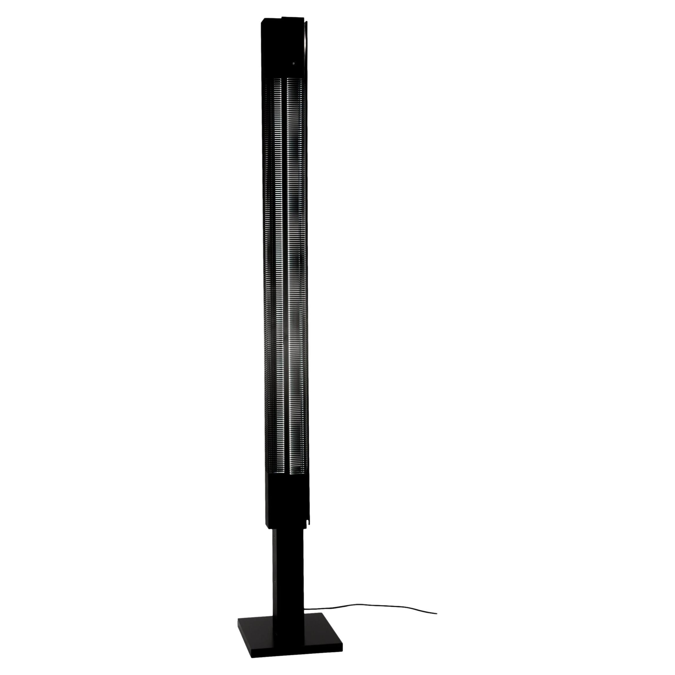 Serge Mouille - Extra Large Signal Floor Lamp in Black en vente