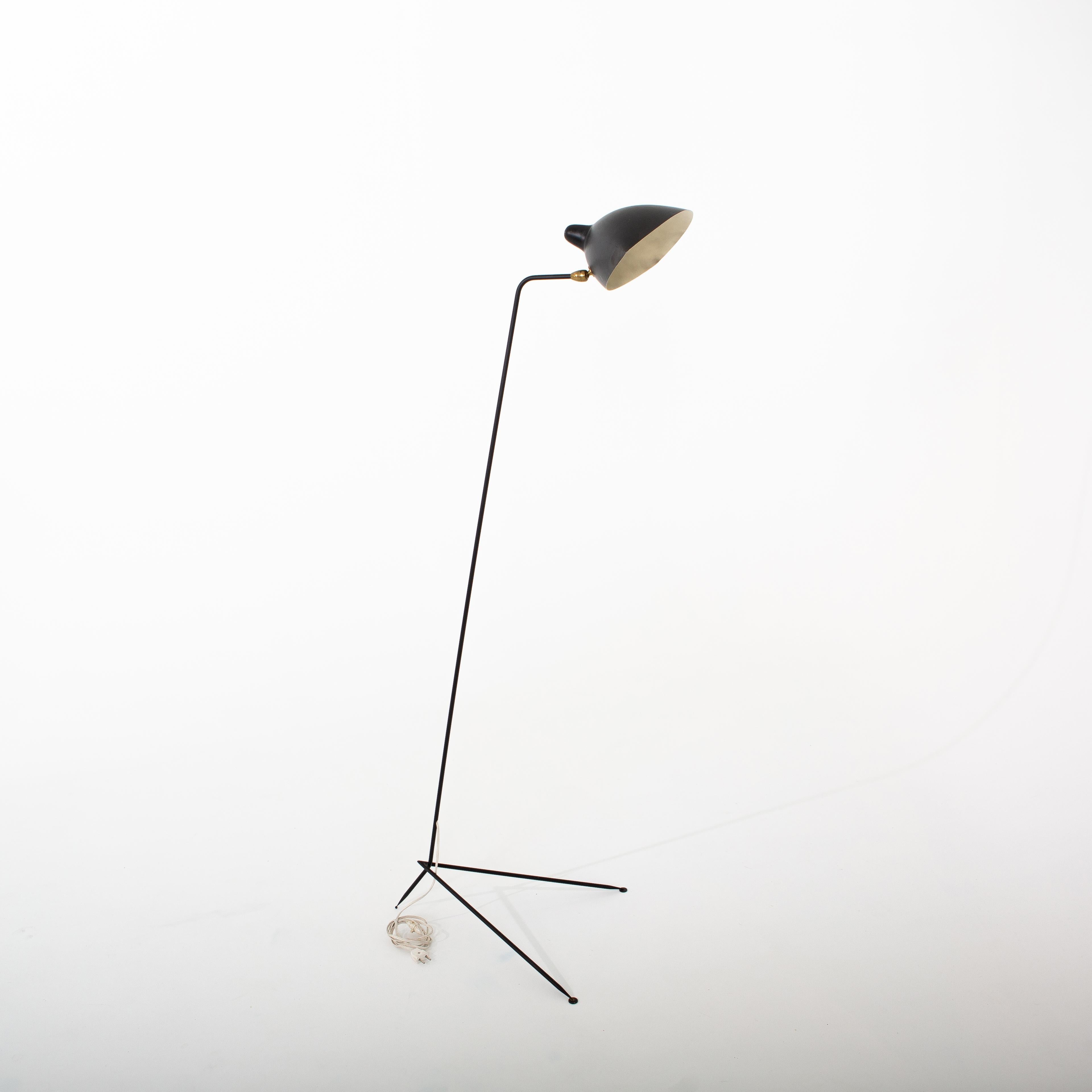 Serge Mouille Floor Lamp Lampadaire, France, 1953 4