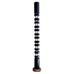 Serge Mouille Floor Lamp, Large TOTEM in Black, in Stock!