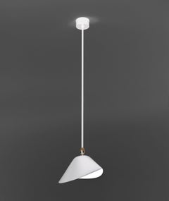Serge Mouille - Library Ceiling Lamp in White - IN STOCK!