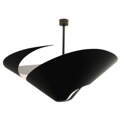 Serge Mouille - Medium Snail Ceiling Lamp in Black or White