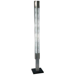 Serge Mouille Mid-Century Modern Aluminium Large Signal Column Floor Lamp