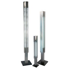 Serge Mouille Ensemble de lampadaires à colonne de signal en aluminium The Moderns