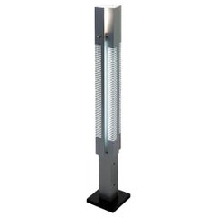 Serge Mouille Mid-Century Modern Aluminium Small Signal Column Floor Lamp