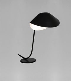Serge Mouille Mid-Century Modern Black Antony Table Lamp