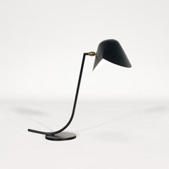 Serge Mouille Mid-Century Modern Black Antony Table Lamp