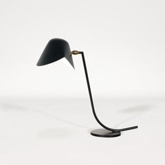 Serge Mouille Mid-Century Modern Black Antony Table Lamp