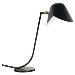 Serge Mouille Mid-Century Modern Black Antony Table Lamp