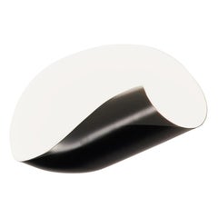 Lampe murale Conche noire Serge Mouille, moderne du milieu du siècle dernier