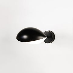 Serge Mouille Mid-Century Modern Black Eye Sconce Wall Lamp