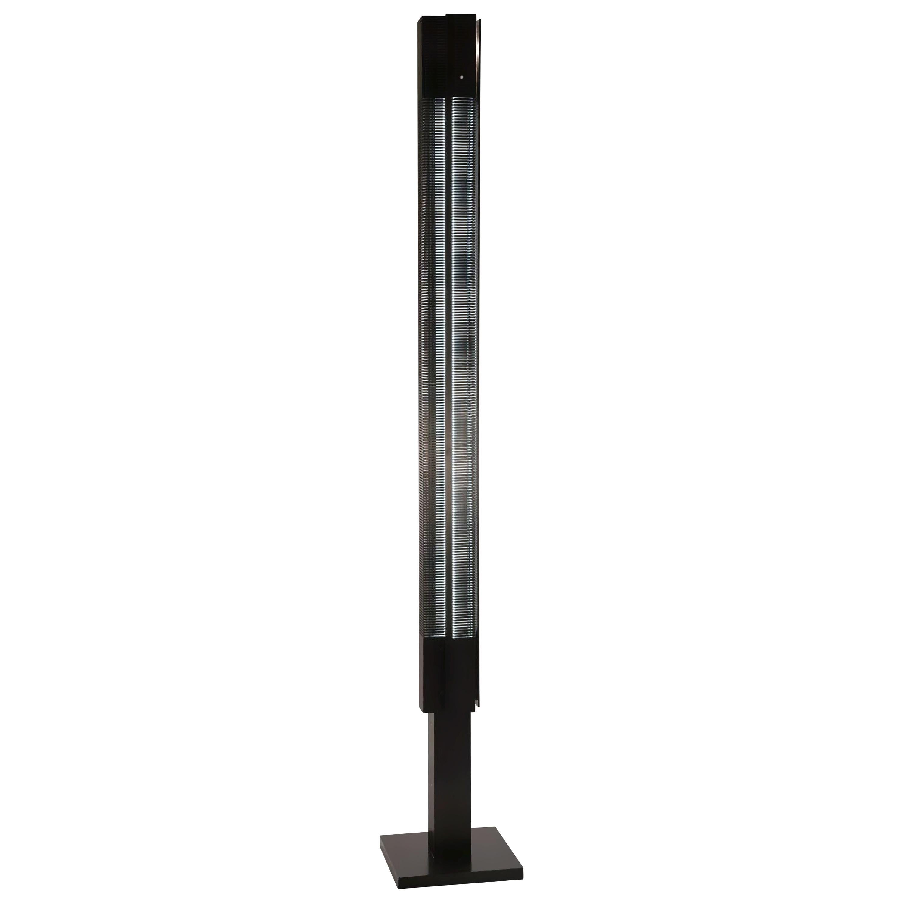 modern column floor lamp