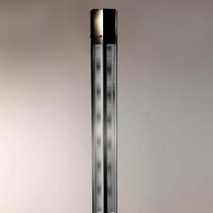 Serge Mouille Mid-Century Modern Black Medium Signal Column Floor Lamp