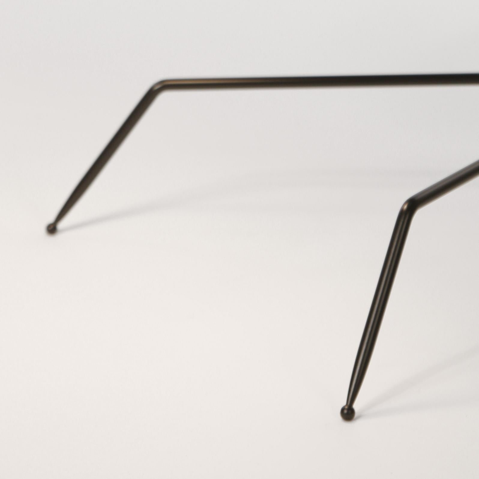 Contemporary Serge Mouille Mid-Century Modern Black Tripod Lamp