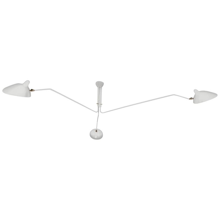 Spider 3 Arm Still Ceiling Lamp By Serge Mouille Cult Design First
