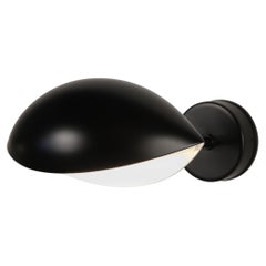 Lampe murale  Oeil  de Serge Mouille en noir