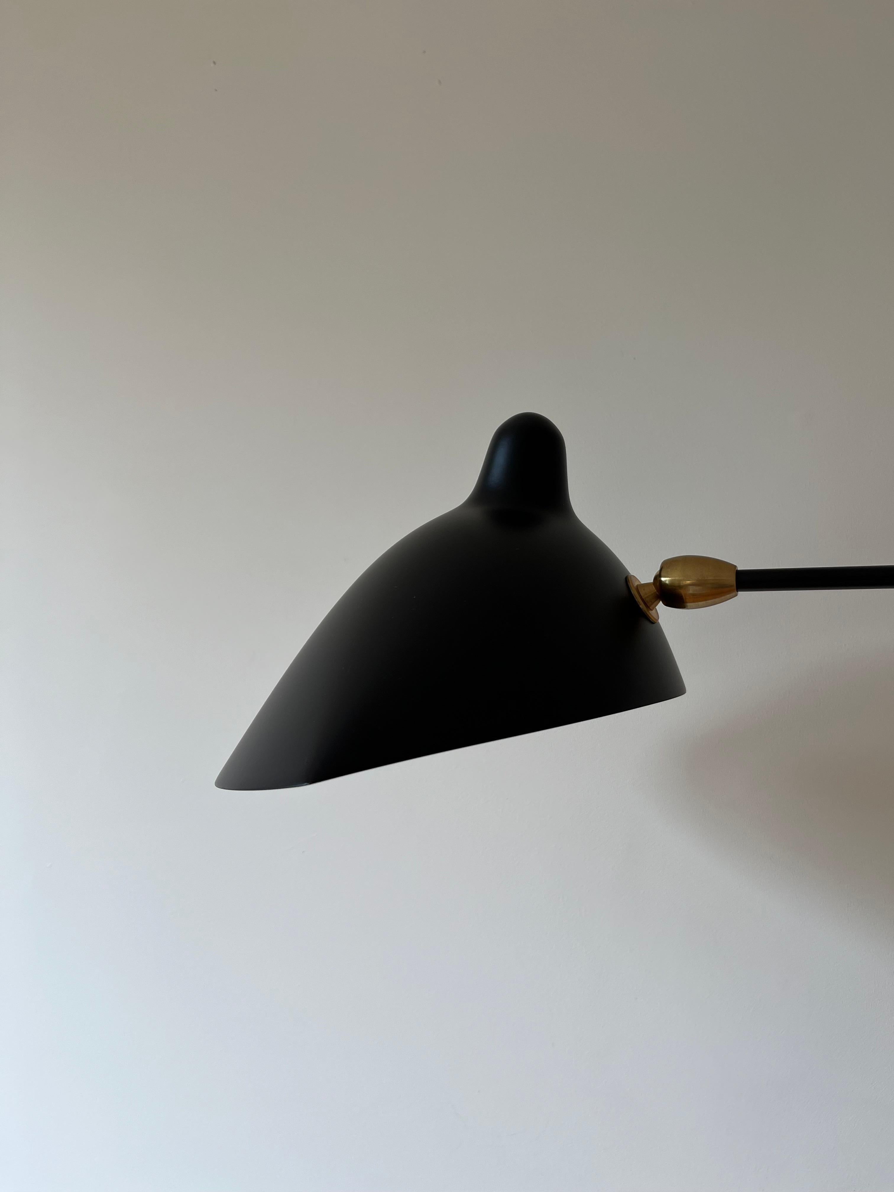 Serge Mouille One Arm Floor Lamp For Sale 3