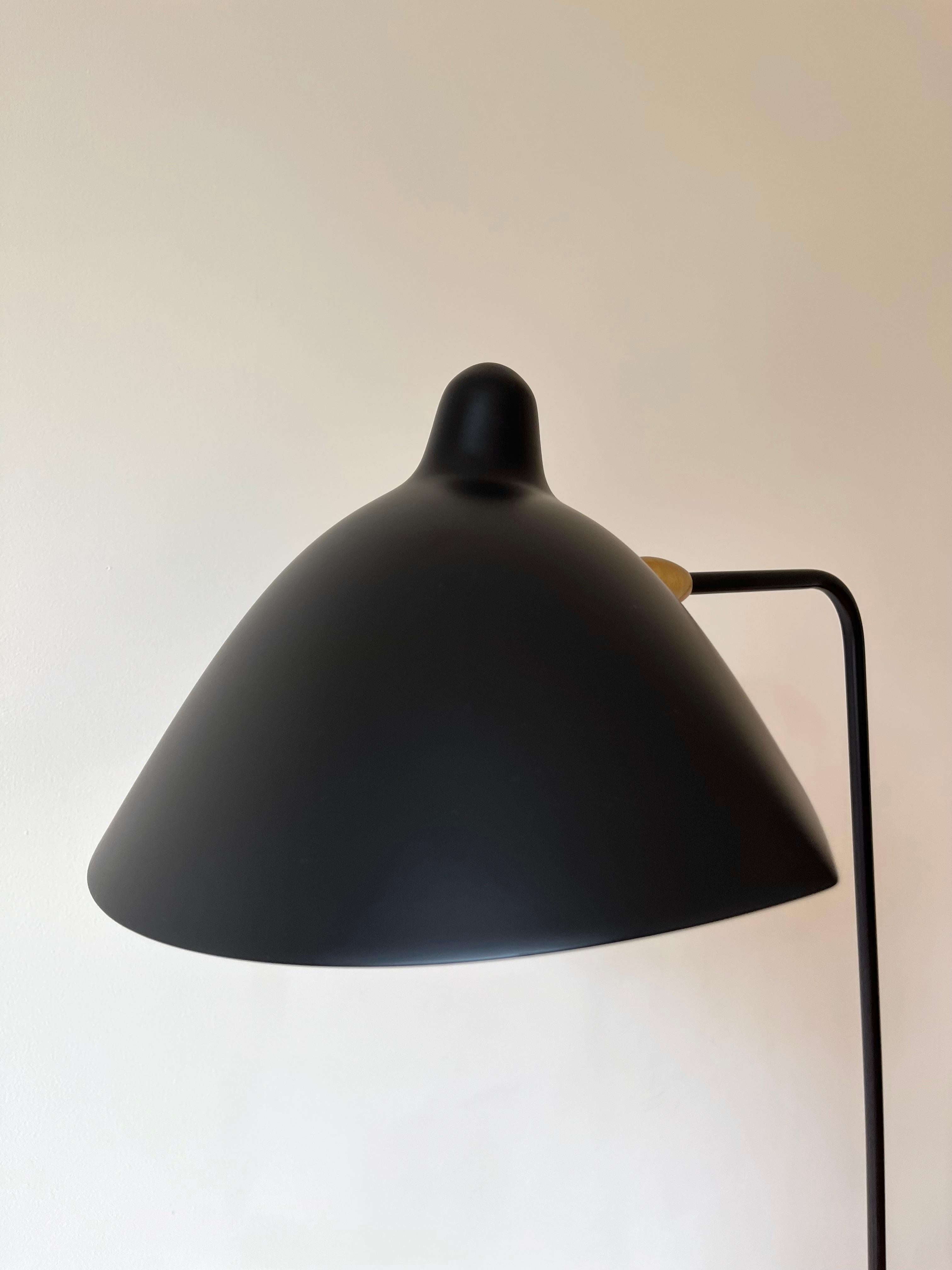 Serge Mouille One Arm Floor Lamp For Sale 1