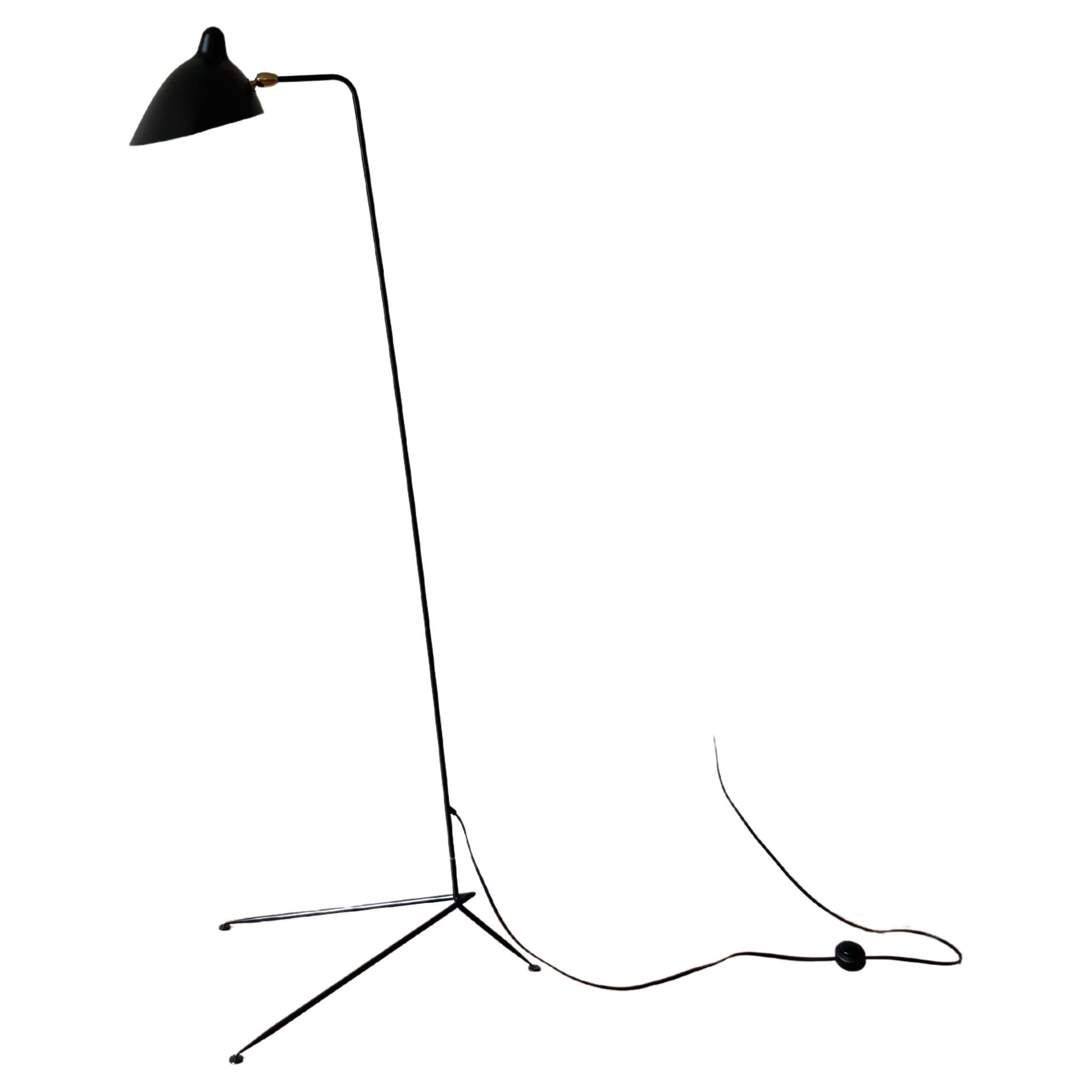 Serge Mouille One Arm Floor Lamp